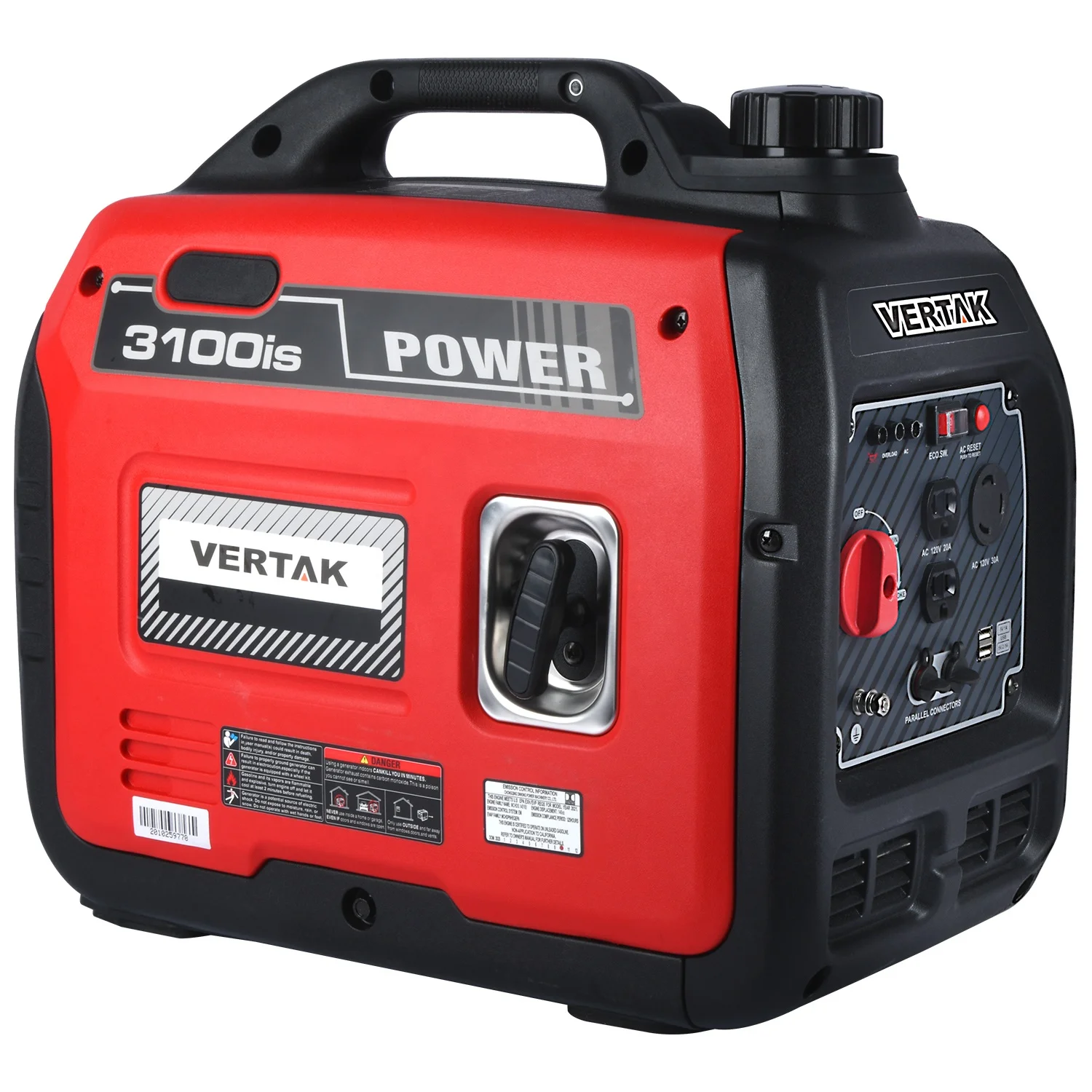 Портативное бытовое мини оборудование VERTAK для бензинового поколения мощностью