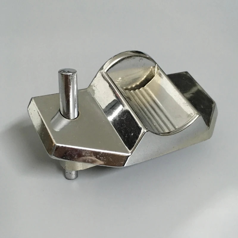 Цинковый сплав хромированная монета вход Топ вставка с плунжером для аркадных