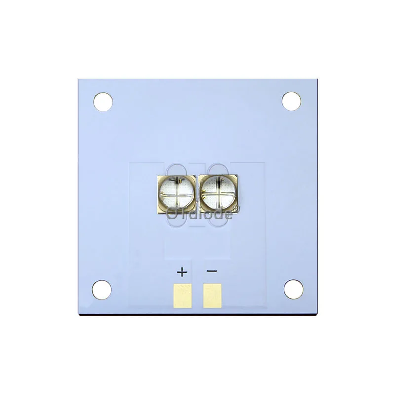 20W watts LG UV Purple LED Ultraviolet Bulbs Lamp Chips 6565 365nm 395nm 405nm COB Module 40*40 Copper Board for 3D Printer DIY | Лампы и