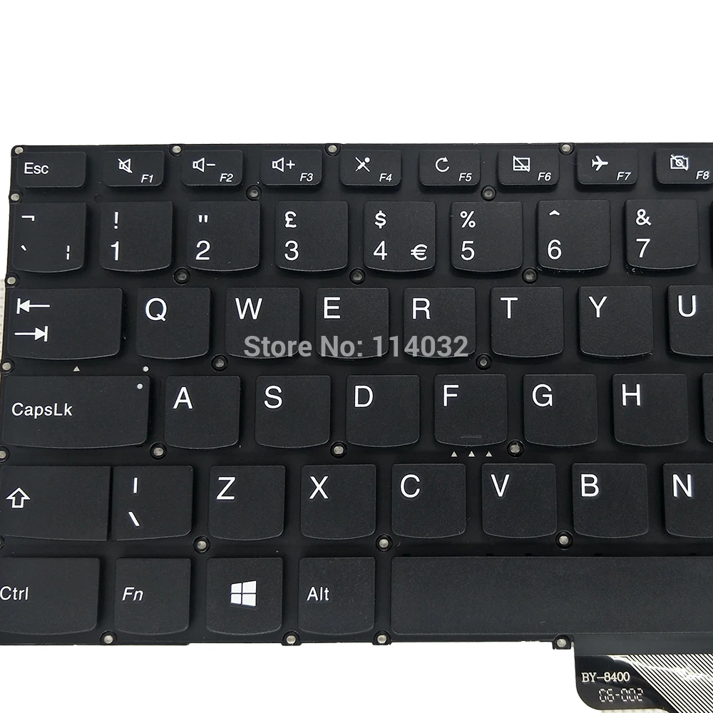 Клавиатуры UK GB 5CB0M08879 для Lenovo Ideapad 510S-14IKB 310S-14ISK 510S-14 310S-14AST 510-14ISK Flex 4-1435 PM4C-UK SN20K82145