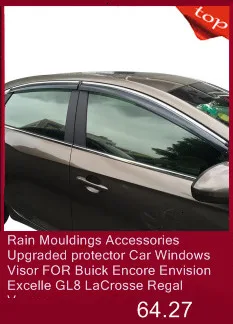 Дождь Стайлинг Наружные молдинги автомобиля анти окна козырек для Honda Accord URV Vezel XR-V CRV Avancier City Civic Fit Greiz Odyssey