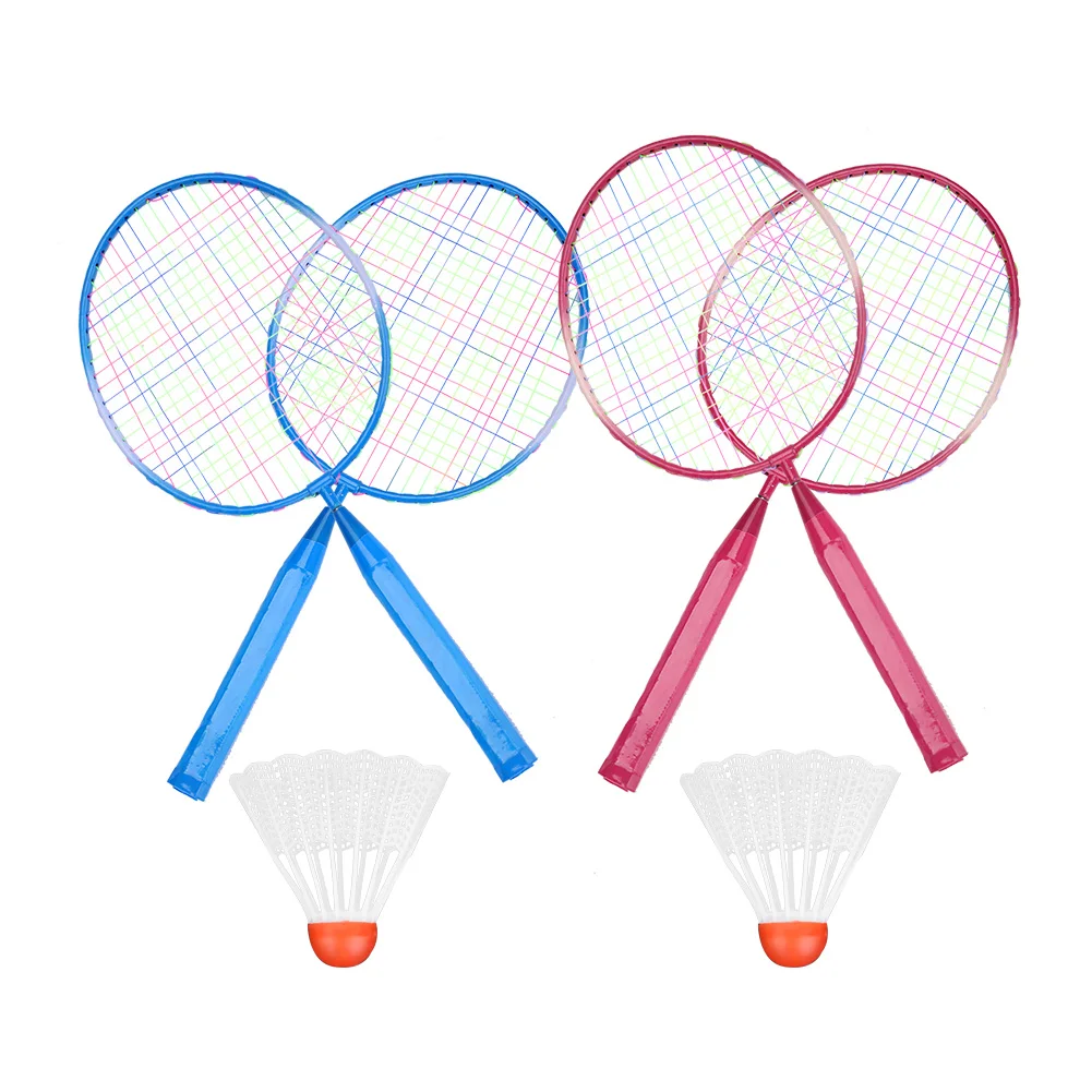 2 шт. профессиональный комплект ракеток для бадминтона семейная двойная ракетка