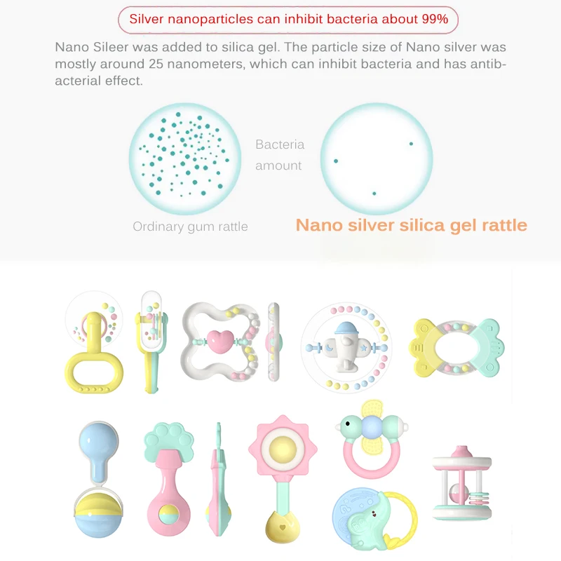 Новорожденных погремушка в форме Мягкого колокольчика тряски кроватки