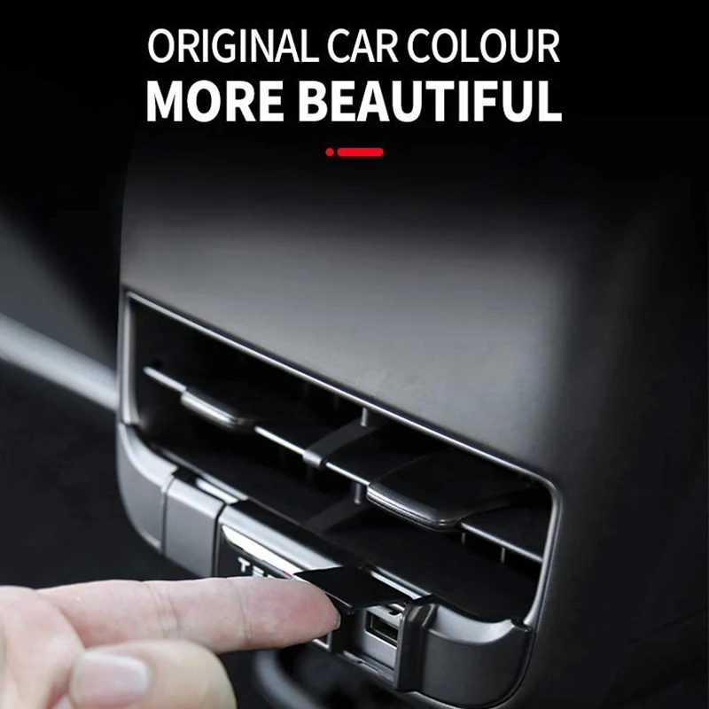 Автомобильный задний выхлопной порт Usb зарядка Специальный защитный чехол