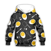egg 3d printed hoodies family suit tshirt zipper pullover kids suit sweatshirt tracksuitpants 03