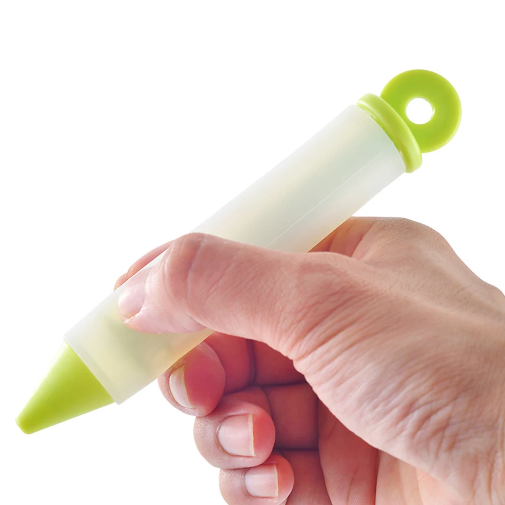 Новая силиконовая письменная ручка для украшения торта шоколада инструменты