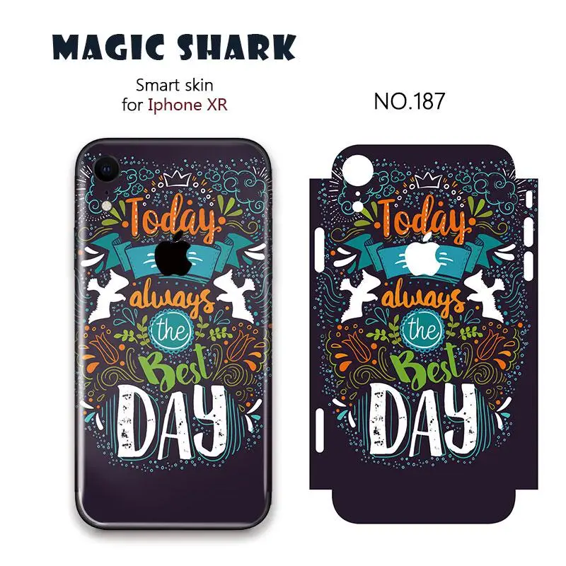 Волшебная Акула робот сегодня лучший день мотоцикл живопись Череп Лев Мода