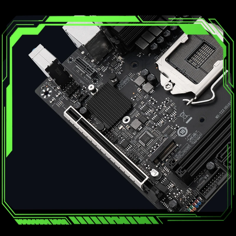 MAXSUN полная новая материнская плата Challenger H510ITX Intel 10 11 LGA1200 DDR4 слоты памяти Rams M.2 SATA3.0