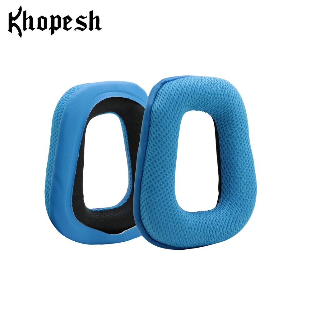 ear pads Khopesh наушники вкладыши для логитек G930 оголовье подушечки для наушников для логитек G430 Запчасти для наушников амбушюры подушки - Цвет: ear pads