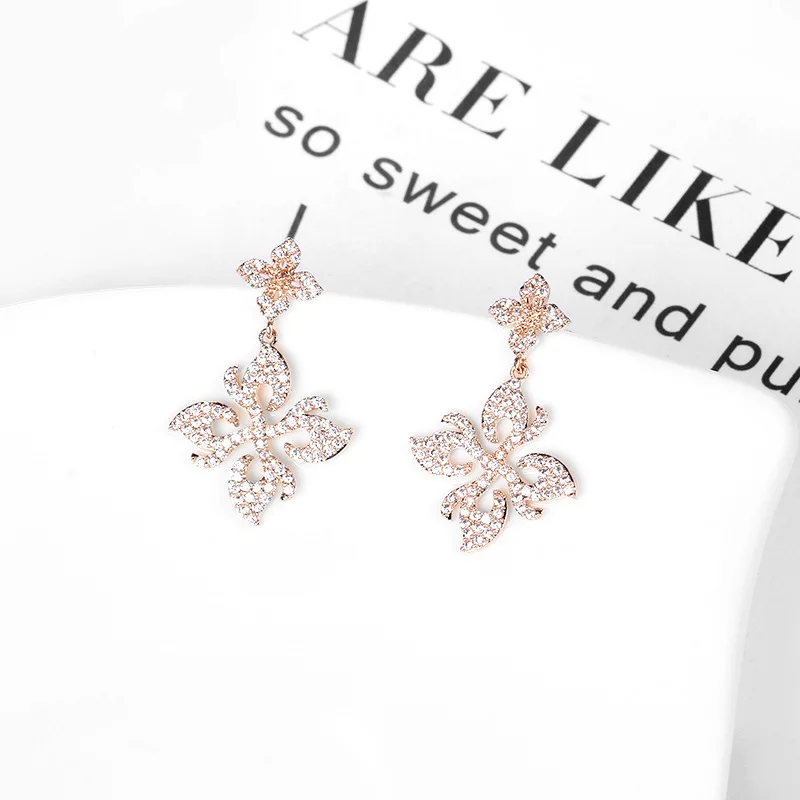 Bettyue For Female Ingenious Geometry Appearance Design Modern Earring With Cubic Zircon New Fashion Trend Elegant Gift In Party | Украшения