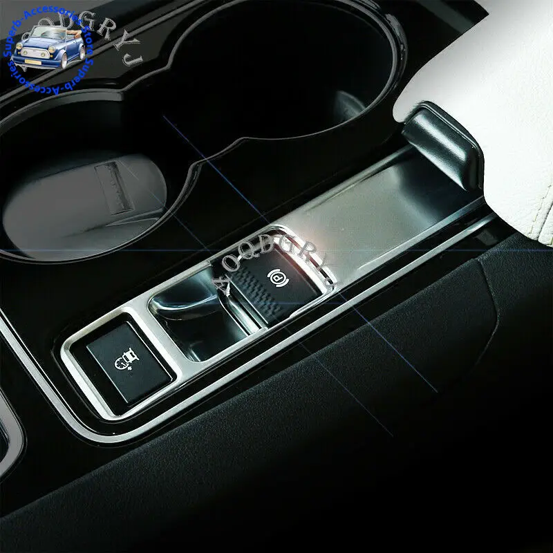 Матовая P шестеренка электронный ручной тормоз литье отделка панель управления