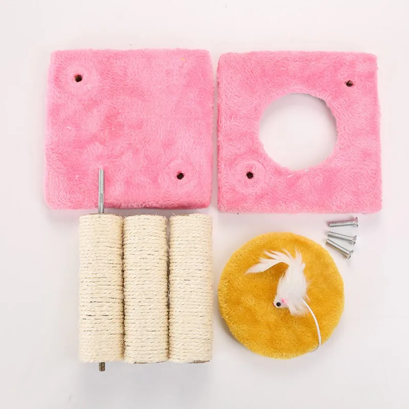 2019 домашнего питомца для прыжков кошки башня ноги мебели 3 слоя спуска дерева