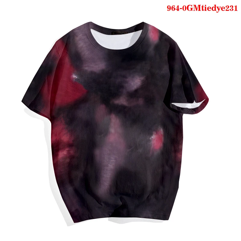 

Summer Short Sleeve T-shirts Tie Dye Plus Size Women Clothing Harajuku Tops for Girls Oversize T Shirt Camisetas Vintage Clothes