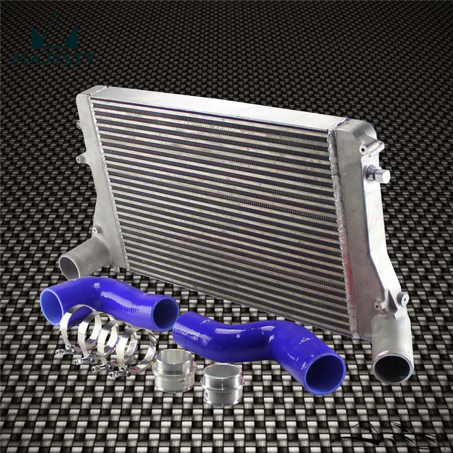 Комплект INTERCOOLER (Версия 2) для синего VW 06 10 GTI GOLF TURBO V MK5 2 0 T FMIC|intercooler kit|golf turbokit intercooler