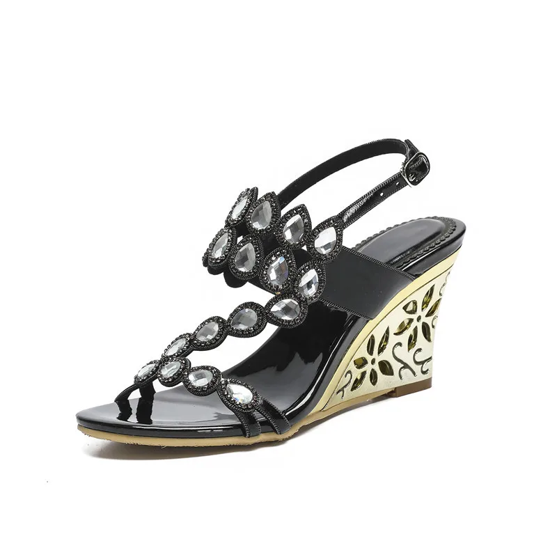 Новинка 2021 сандалии на танкетке и высоком каблуке самая удобная летняя обувь для