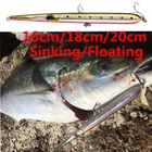 Рыболовные приманки Hunthouse Stylo, карандаш для рукоделия, карандаш для забрасывания, жесткие приманки, приманки, плавающие тонущие 205180160 мм