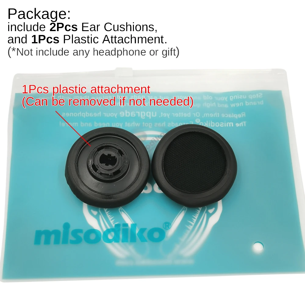 Сменные амбушюры misodiko для наушников Plantronics CS540/ CS520/ CS510/ CS500 EncorePro HW710/ HW720/ HW301N/