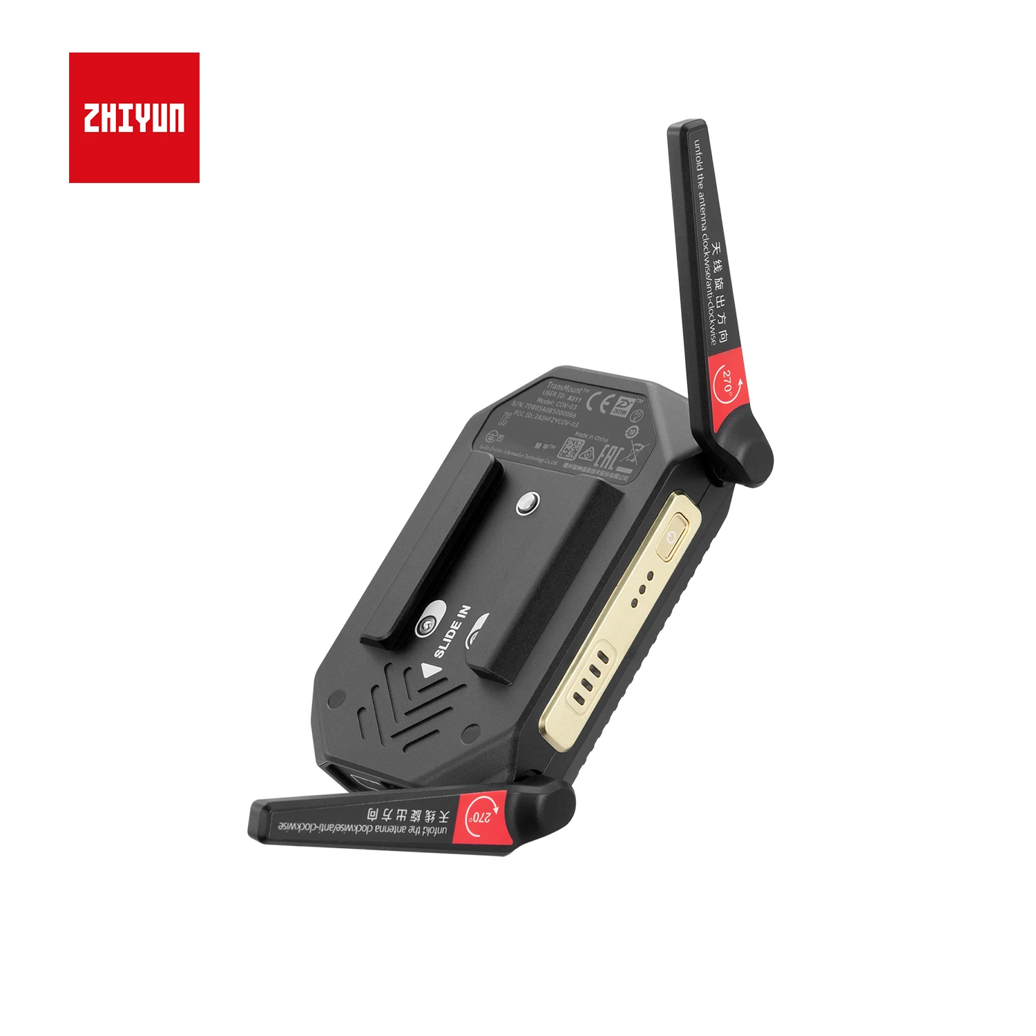 Трансмиттер Zhiyun с передачей изображений фотосессия (AI) совместим WEEBILL S Crane 3S и 2S |