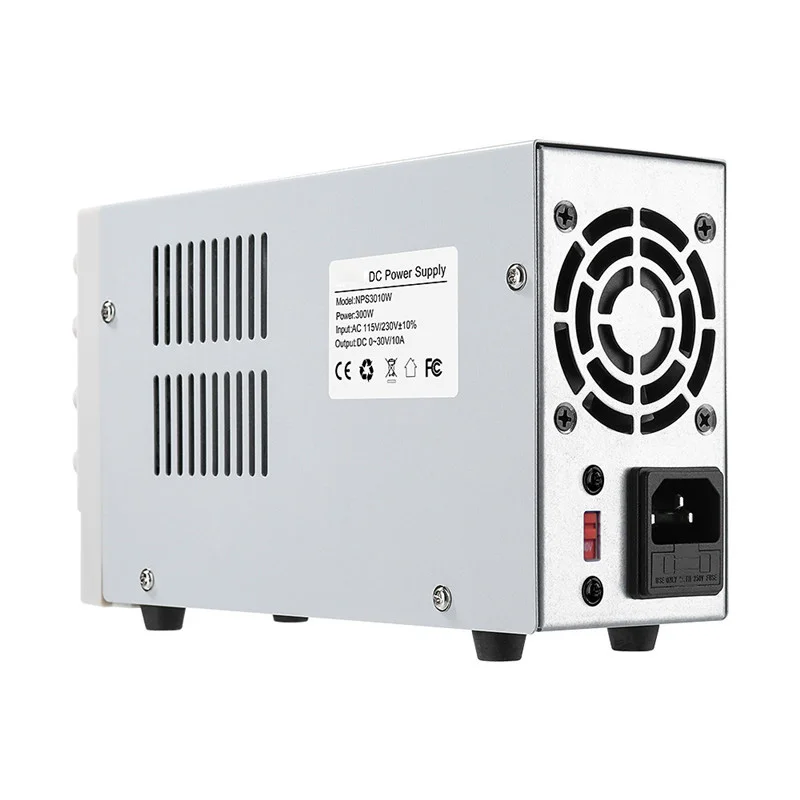 Новый NPS3010W 110 В/220 В Цифровой Регулируемый блок питания постоянного тока 0-30 в 0-10A 300