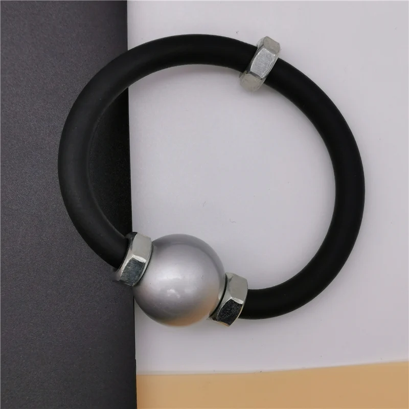 

Marliwoo New Big Pearl Bracelets For Women Charm Bangles Strange Design Gothic Jewelry Festival Gift Woman Leather Bracelet Girl