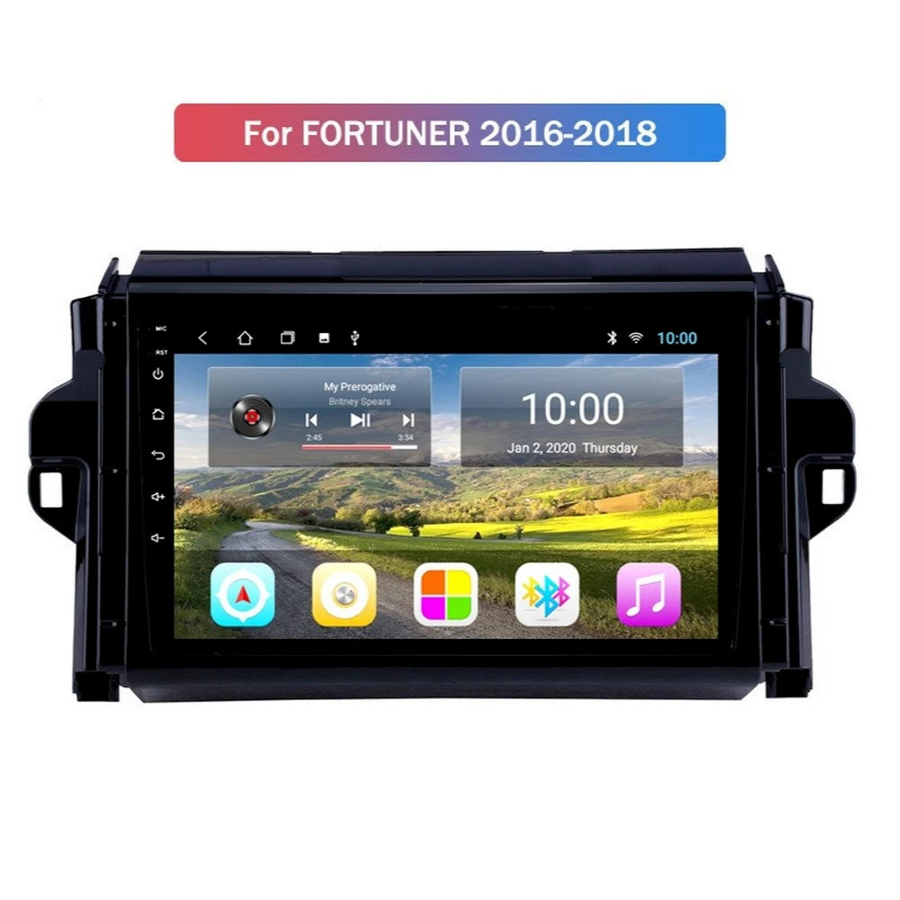 

Cross Border Goods Are Applicable To Toyota Runner 16-18 Navigation Vehicle GPS Navigator Central Control Large Screen Machine
