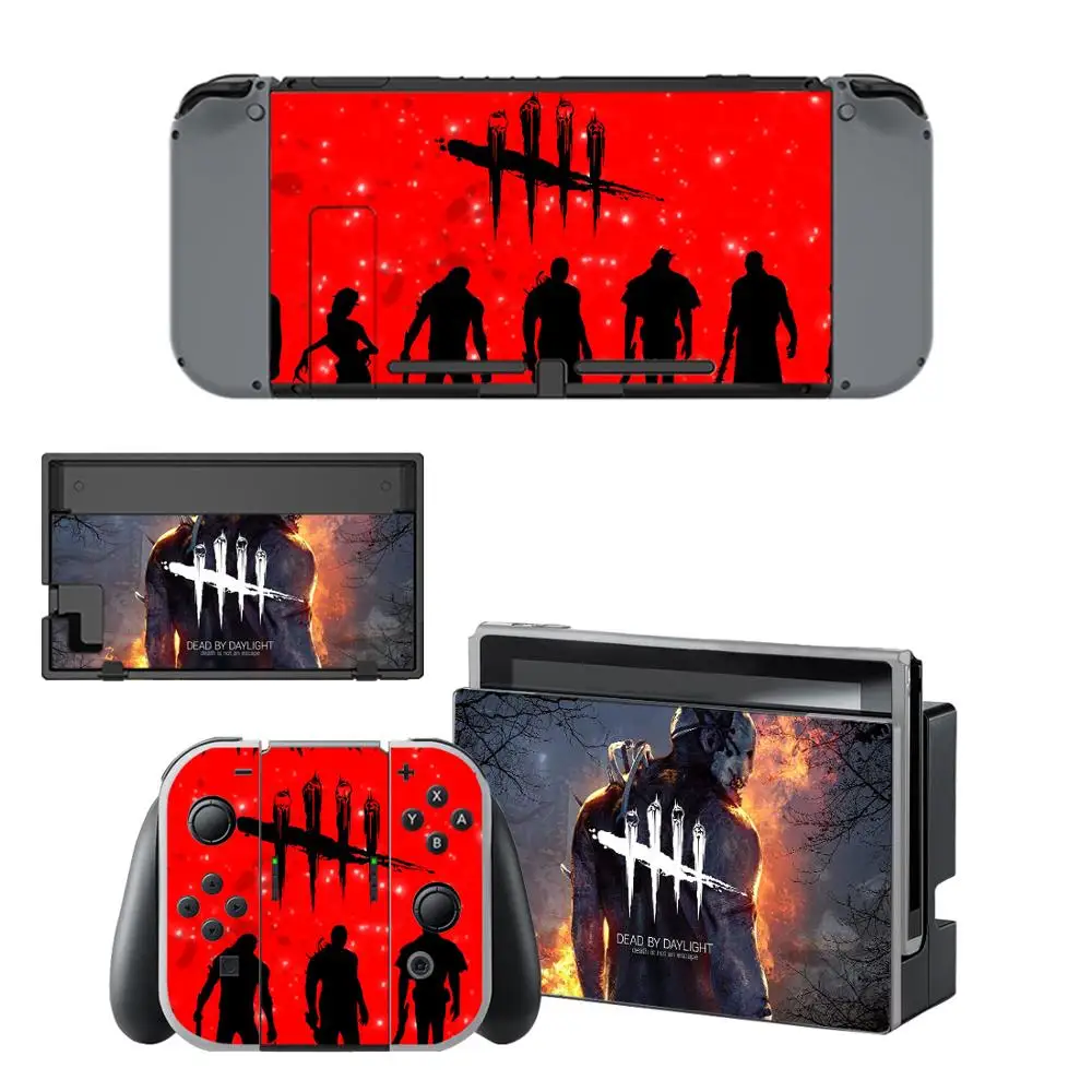 Наклейки Dead by Daylight виниловые наклейки для Nintendo Switch чехол switch консоль Joy-Con Dock |