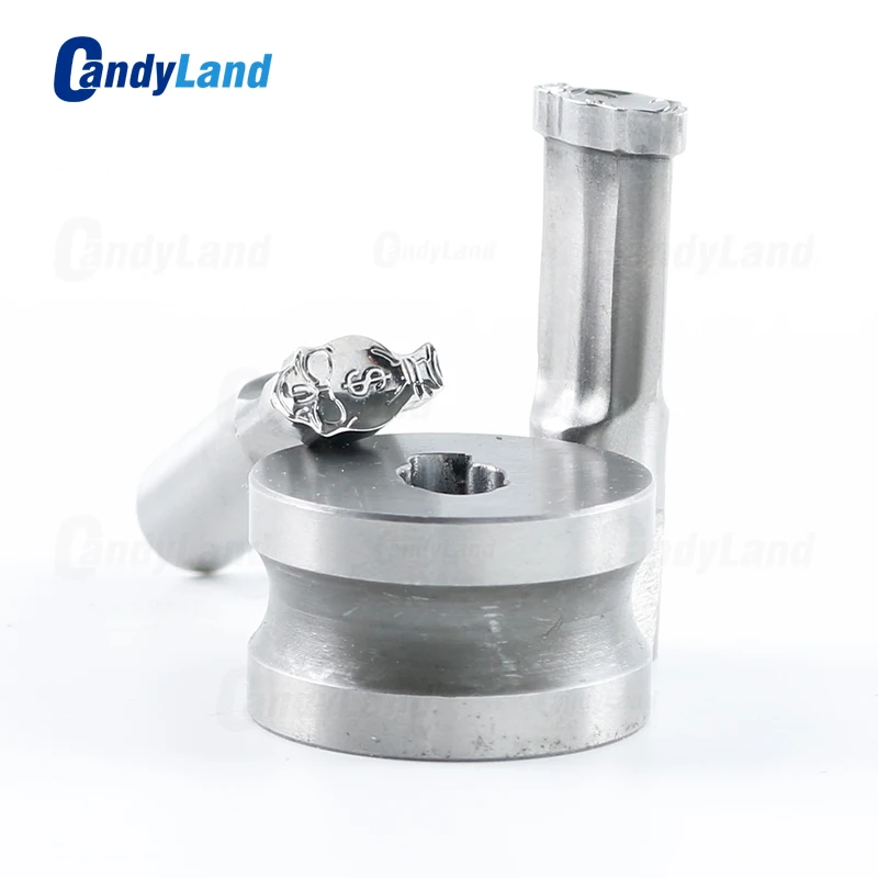 CandyLand Пользовательский логотип шаблон бумажник человеческий скелет перфоратор