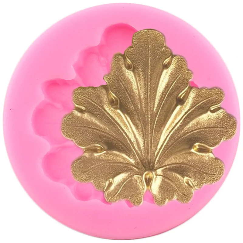 

Барокко рельеф силиконовые формы листьев Топпинг для кексов инструменты для украшения тортов из мастики DIY Инструменты для выпечки Полимер...