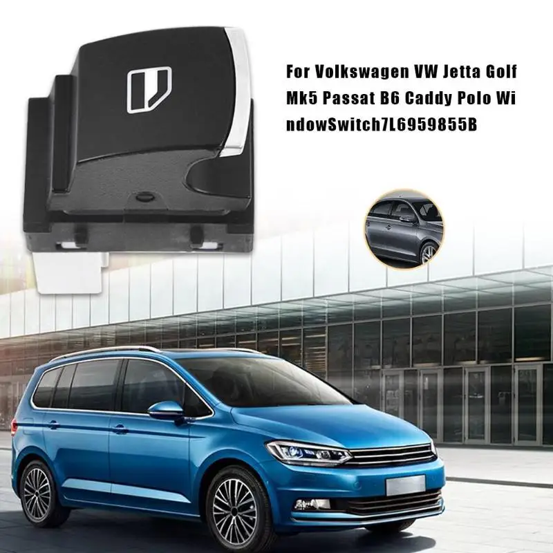 Электрический переключатель окна 7L6959855B пассажирский боковой металлический