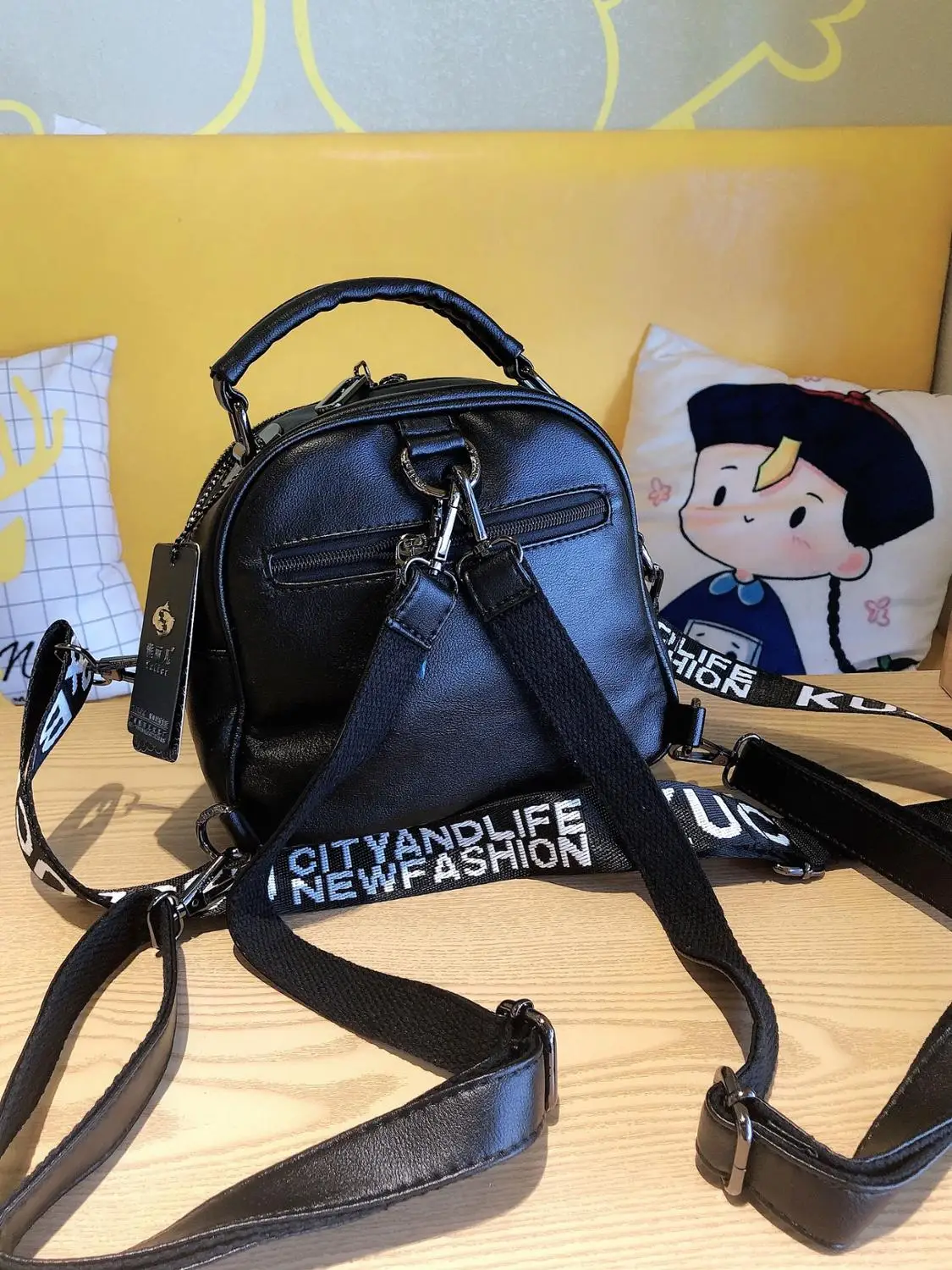 Модный женский рюкзак со стразами повседневная дорожная сумка в Корейском стиле