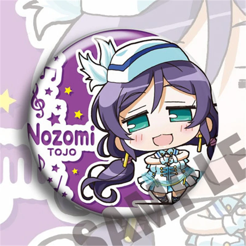 9 шт. Милая японская аниме любовь Live! Школа идол проект булавки Косплей брошь