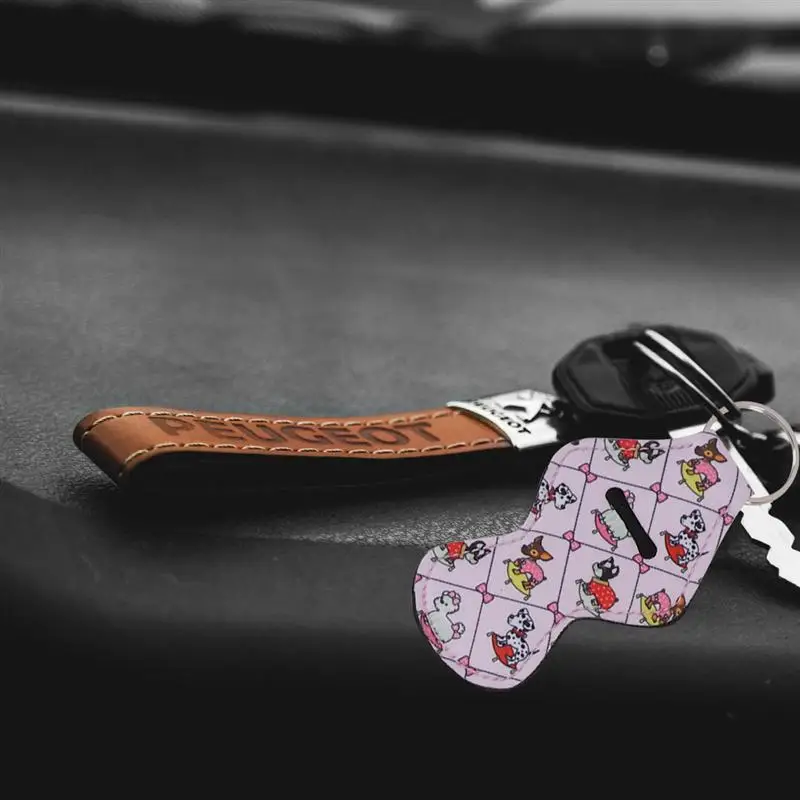 15pcs Printed Durable Lipstick Holder Chapstick Bag Neoprene Keychain Sleeve for Travel Outdoor | Украшения и аксессуары