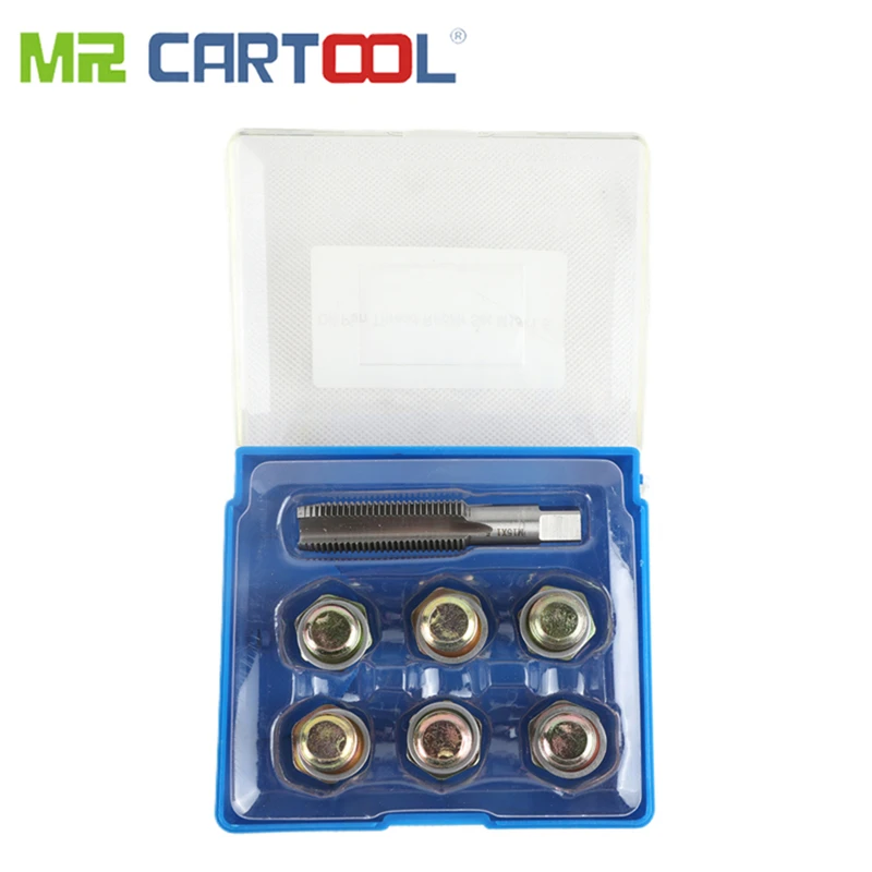Уход за двигателем MR CARTOOL набор для ремонта резьбы масляного поддона сливной