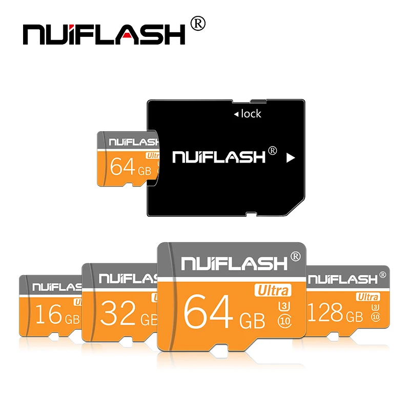 Высокоскоростная карта памяти Micro SD 16 ГБ 32 класс 10 64 флеш карты TF C10 128 256 для