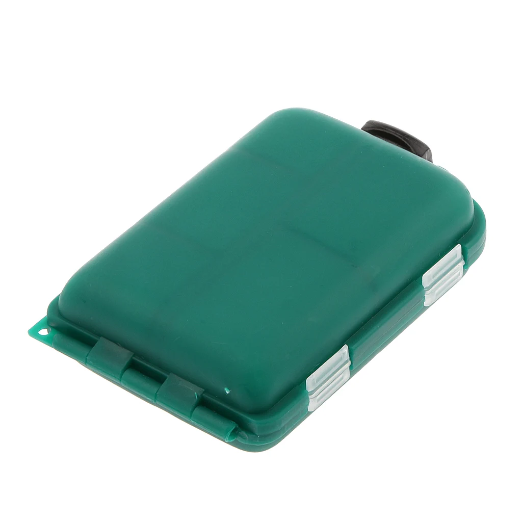 10 отделений рыболовные снасти приманки крючки ящик аксессуары чехол для