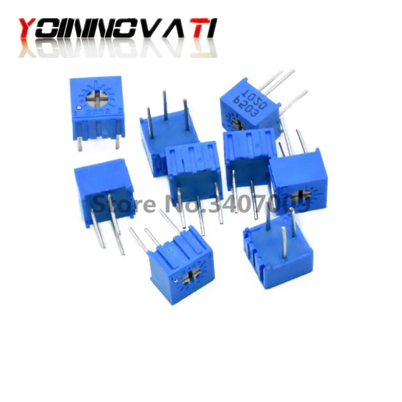 Резистор Триммер Trimpo 100 3362 101 201 501 102 202 502 103|Выключатели| |