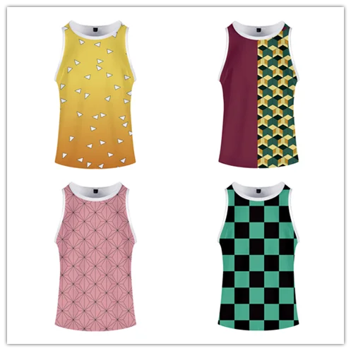 Костюм для косплея из аниме рассекающий демонов жилет танджиро камадо взрослых