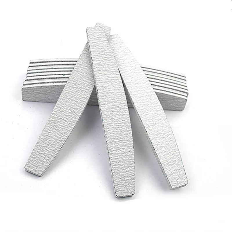 Профессиональная пилка для ногтей 1/5 шт. полировальный блок 100/180 УФ гель лака