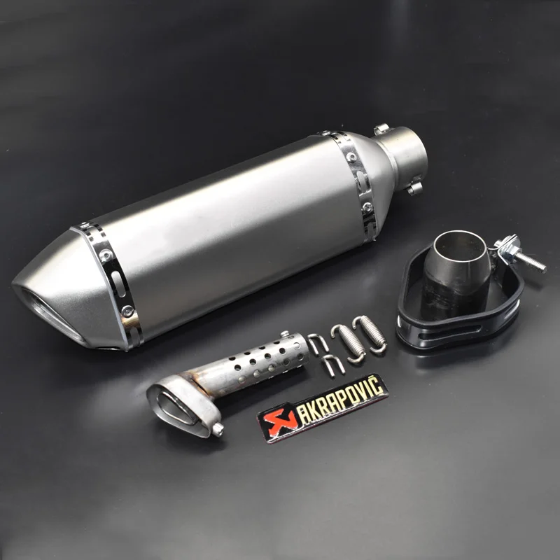 Для Akrapovic наклейки выхлопной мото rcycle глушитель escape moto выхлопные системы с db killer для kawasaki honda benelli msx125 - Цвет: stickers D