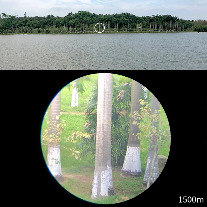 HD Zoom 10X50 Монокулярные часы для птиц охотничьи высококачественные водостойкие