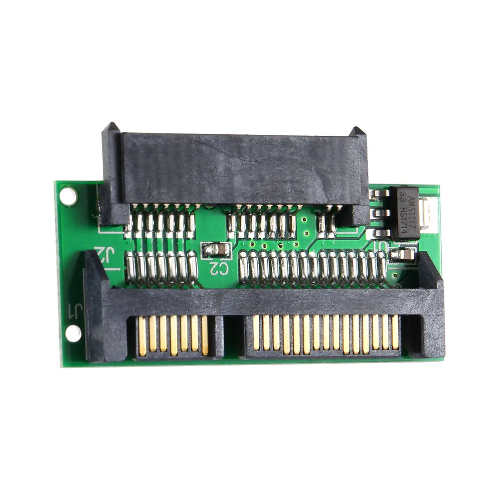Адаптер 1 8 дюйма Mini Micro SATA MSATA на 7 + 15pin 2 5 Sata адаптер конвертер карта зарядное