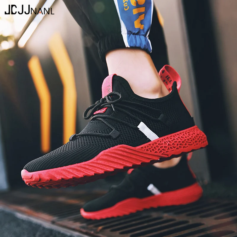 Baideng летняя дышащая Спортивная обувь для мужчин удобные сетчатые спортивные