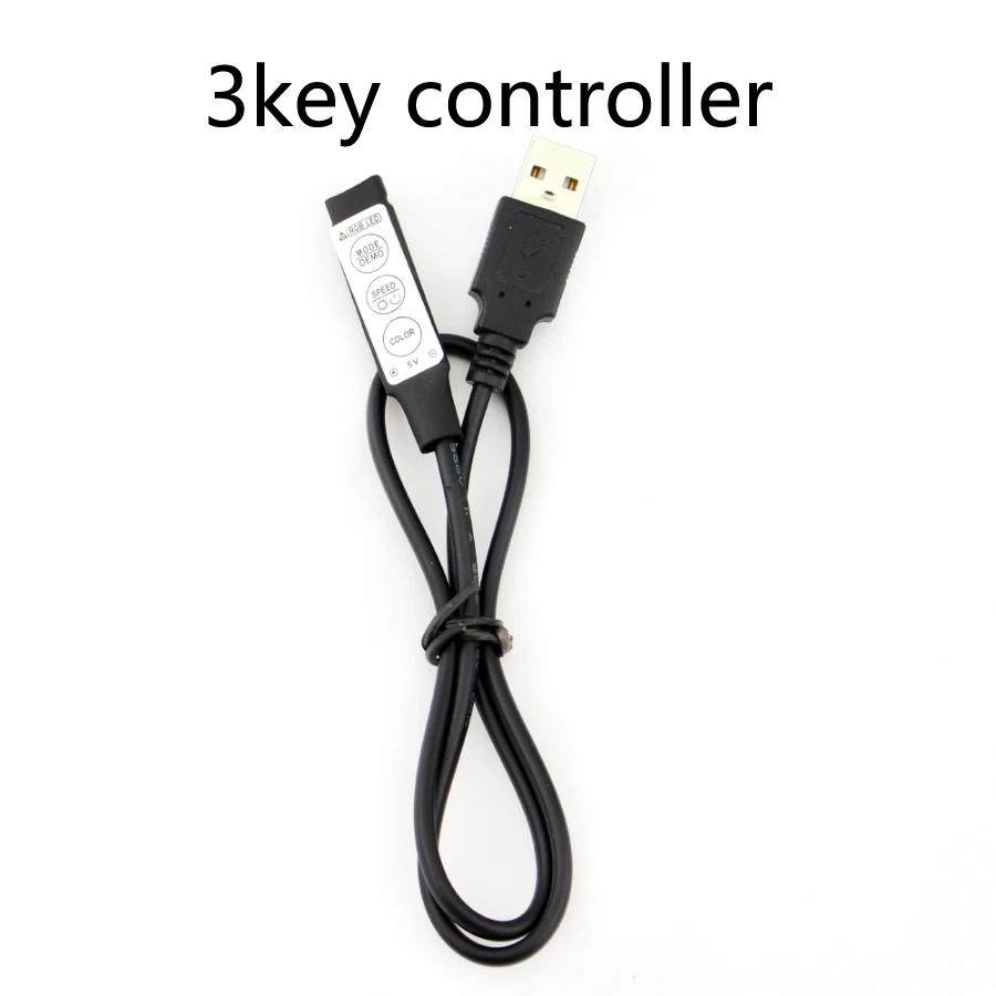 5 в 12 В 24 USB Светодиодная лента светильник s RGB RF пульт дистанционного управления