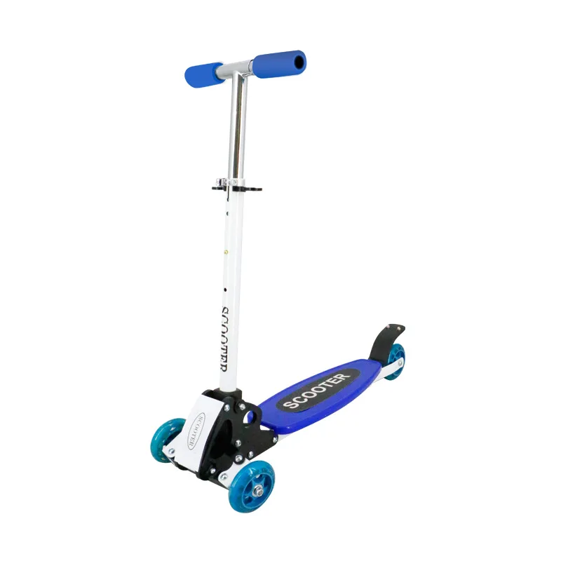 Lightweight Kick Scooter for 2-7 Years Kids Three Levels of Height Adjustment Four Wheels Are Safer Load Bearing 60KG Skateboard | Спорт и