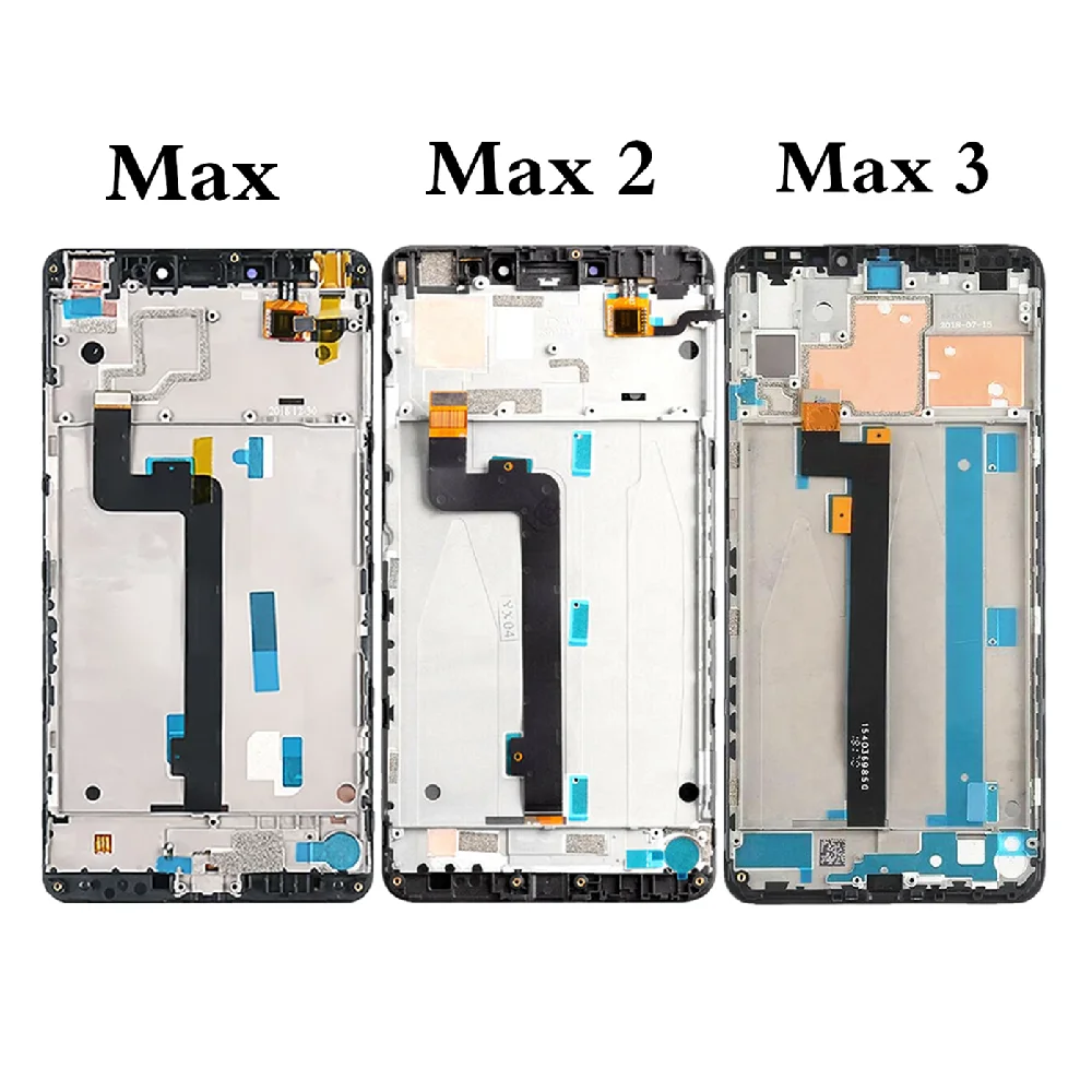 Оригинальный ЖК-дисплей для Xiaomi Mi Max 1 2 3 с сенсорным экраном и сборкой цифрового дигитайзера MAX1 MAX2 MAX3.
