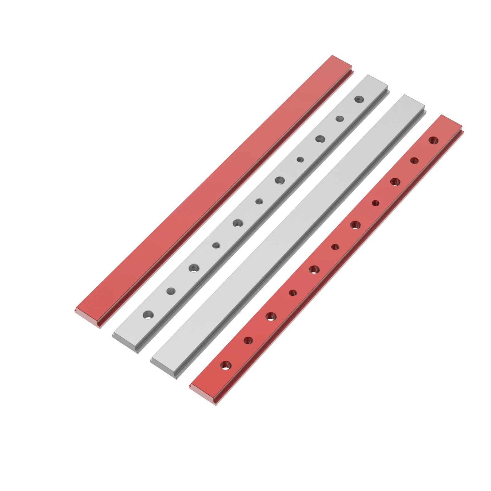 

300mm T Track Slot Sliding Nut Bar Slab with M6 M8 Screw Holes 30/45 Type Universal T-track Sliding Nut DIY Woodworking Tools