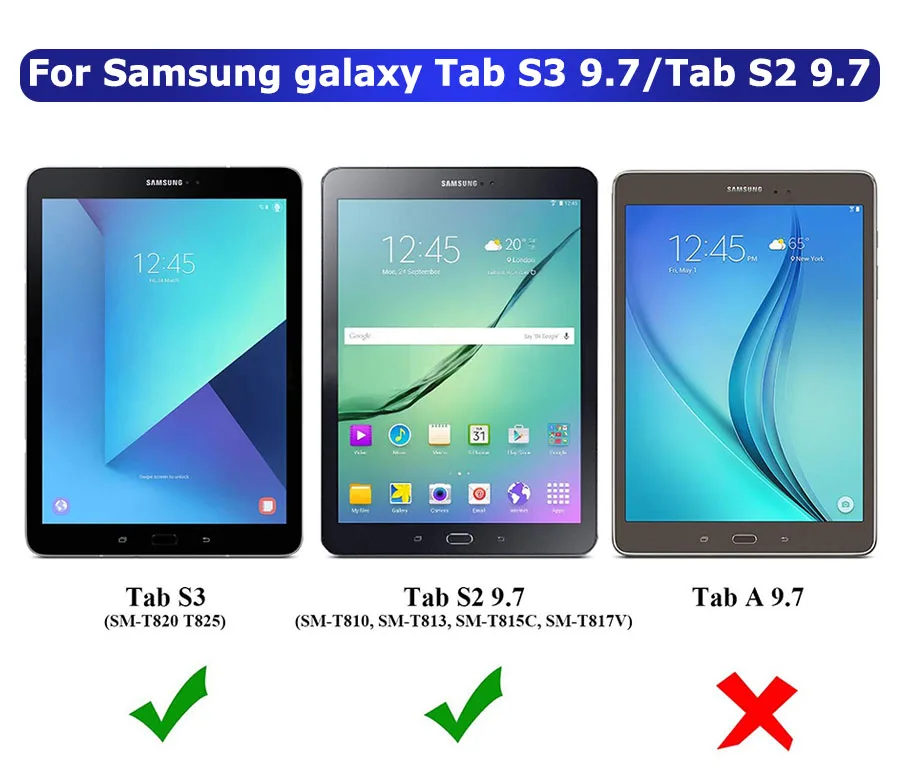 Screen Protective guard glass for Samsung Galaxy Tab S2 S3 9.7 inch SM-T810 T815 T817 T819 T820 SM-T825 T829 Tempered film | Компьютеры и