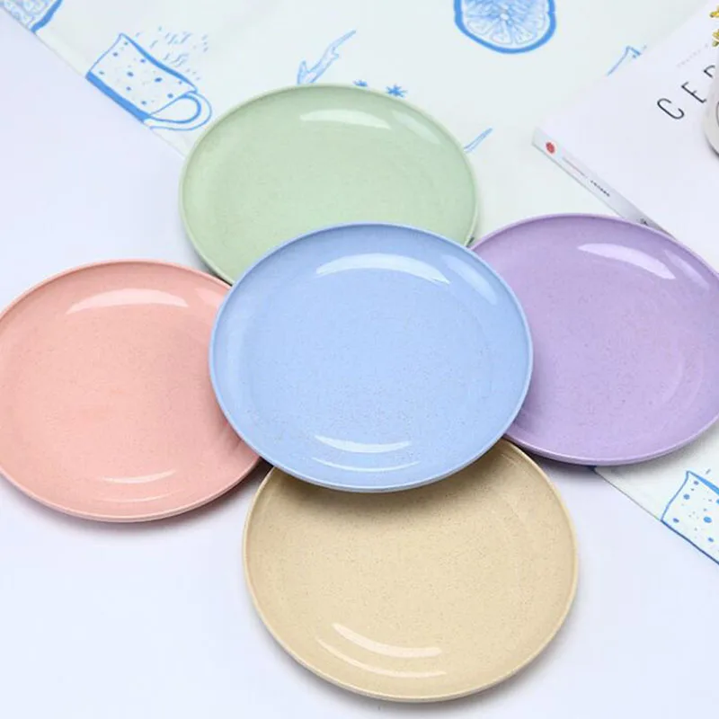 Поднос для пшеничной соломы креативная антиударная тарелка столовых приборов