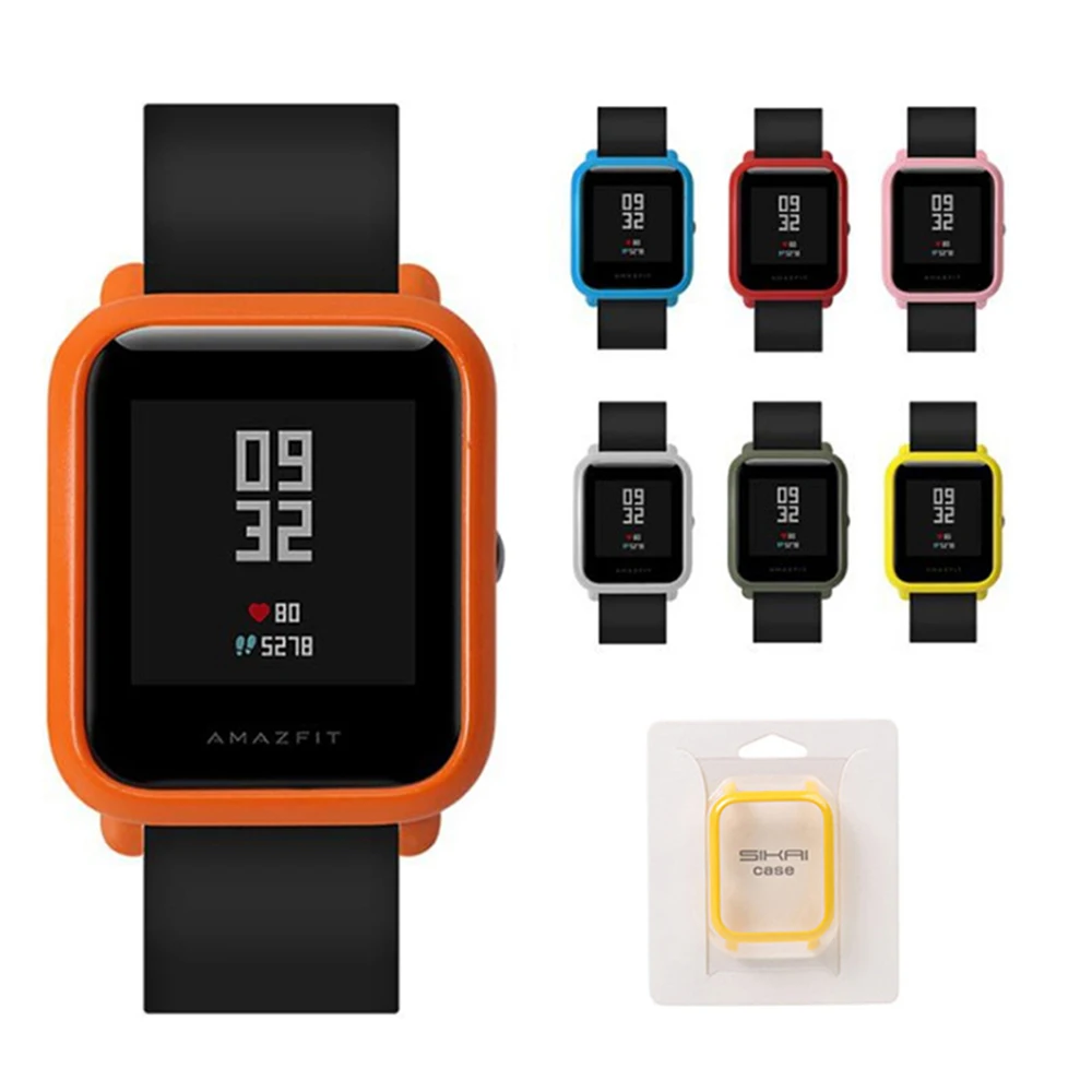 Мягкий защитный силиконовый чехол из ТПУ для Huami Amazfit Bip Youth Watch SmartWatch Watachband