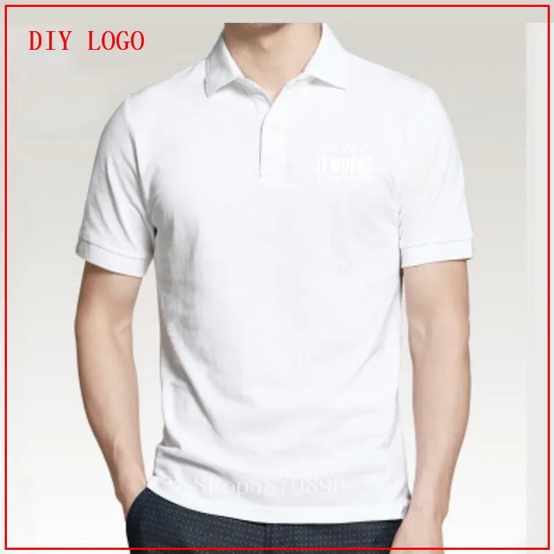 Мужская футболка-поло 2020 программирующая футболка с коротким рукавом | одежда